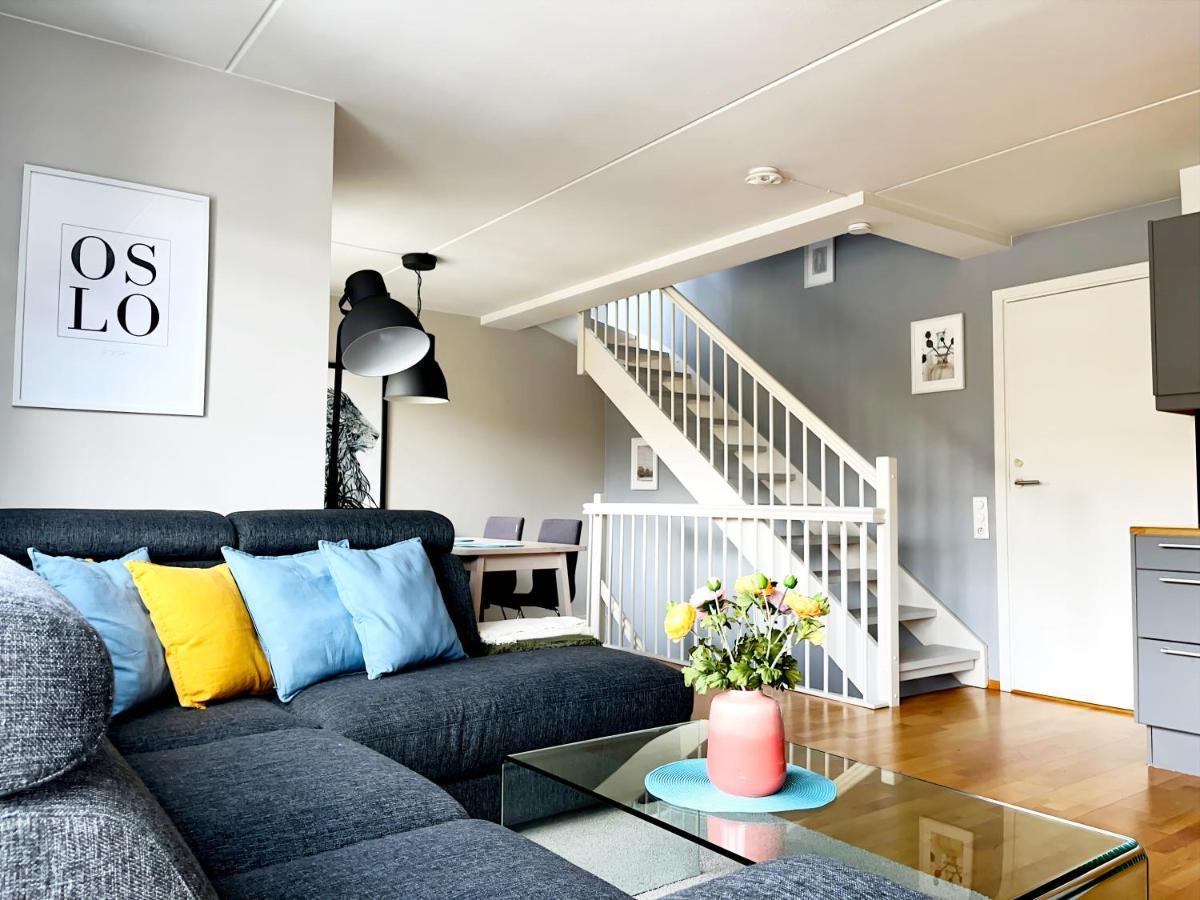 City Center Flat W Roof Top Terrace & Free Parking Oslo Exterior photo