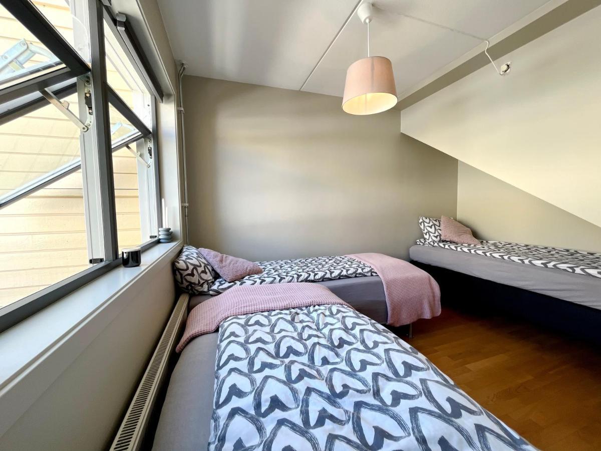 City Center Flat W Roof Top Terrace & Free Parking Oslo Exterior photo